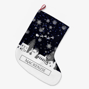 Christmas Village Stocking
