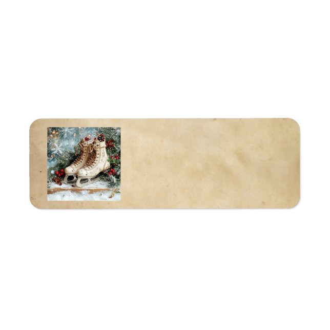 Christmas Vintage Address Labels (Front)