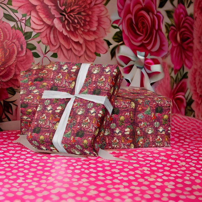 Christmas Vintage Bash Holiday Super  Wrapping Paper (Creator Uploaded)