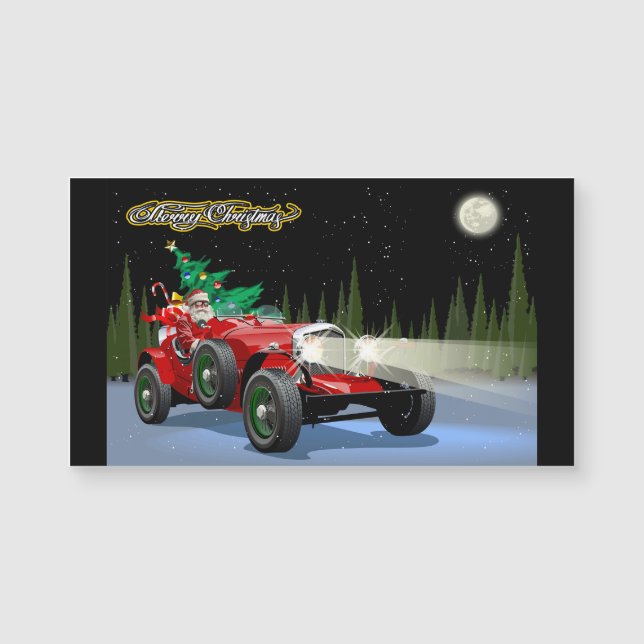 Christmas vintage car (Front)