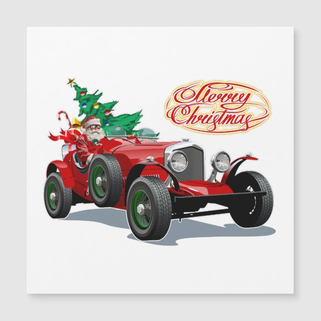 Christmas vintage car (Front)