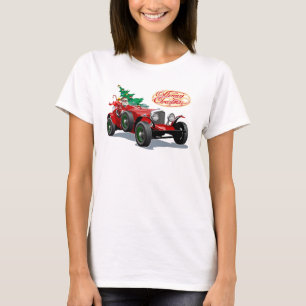 Christmas vintage car T-Shirt