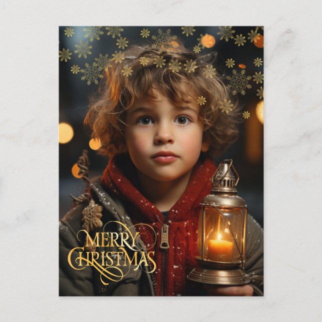 Christmas. Vintage. Congratulation.  Postcard (Front)