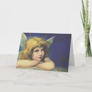 CHRISTMAS VINTAGE ILLUSTRATION Note Card