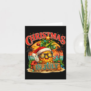 Christmas vintage in july summer squad men women card