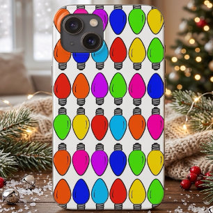 Christmas Vintage Lightbulbs iPhone 13 Case