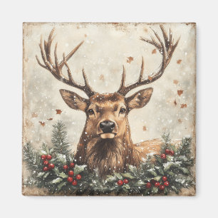 Christmas Vintage Magnet