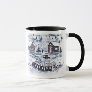 Christmas , Vintage Mug