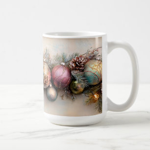 Christmas Vintage Ornaments 1 Coffee Mug