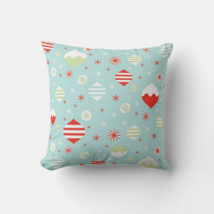 Christmas Vintage Ornaments Cushion