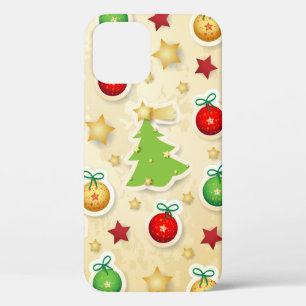 Christmas Vintage Pattern iPhone 12 Case