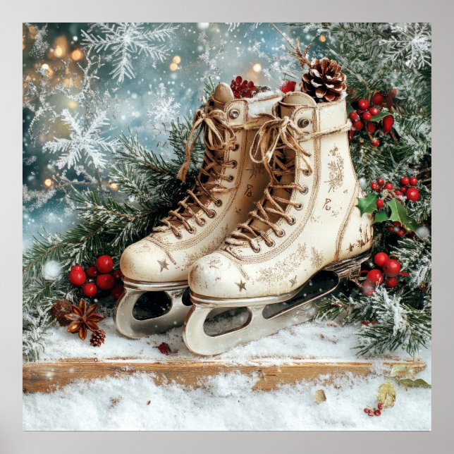 Christmas Vintage Poster (Front)