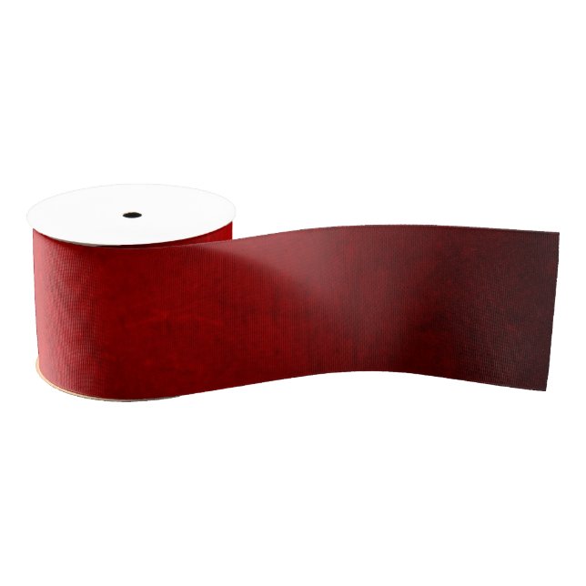 Christmas Vintage Red  Grosgrain Ribbon (Spool)