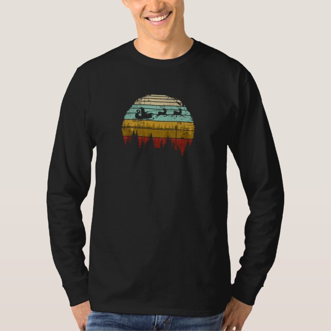 Christmas vintage retro T-Shirt (Front)
