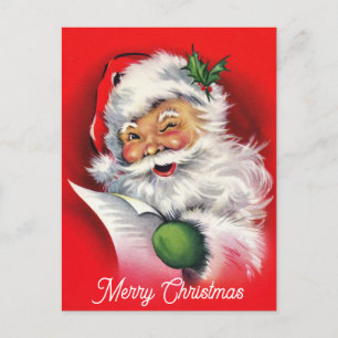 Christmas Vintage Santa Claus Postcard
