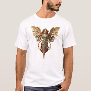 Christmas Vintage Style Angel Ornament T-Shirt