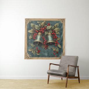 Christmas Vintage Tapestry