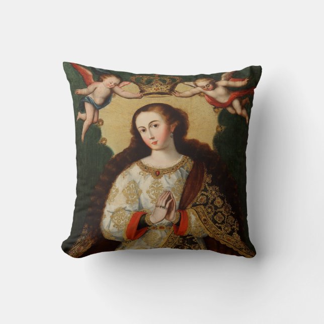 CHRISTMAS VIRGIN CUSHION (Front)