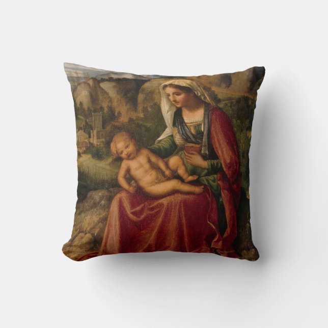 CHRISTMAS VIRGIN CUSHION (Front)