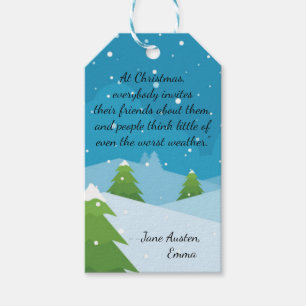 Christmas Visitors Gift Tag