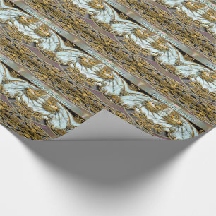 Christmas Viva Baroque Bay Wrapping Paper