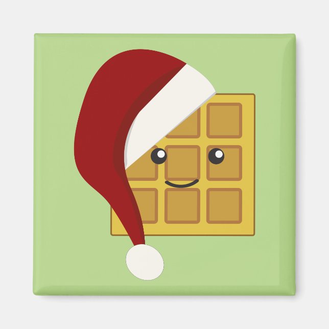 Christmas Waffle Magnet (Front)