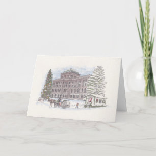 Christmas Walk in Geneva Christmas card