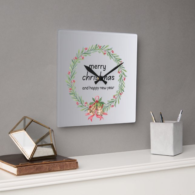 christmas wall clock  (Office)