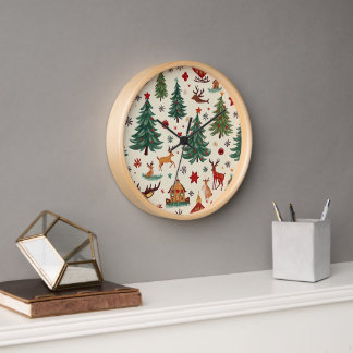 Christmas Wall Clock