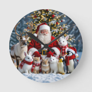 Christmas Wall Clock