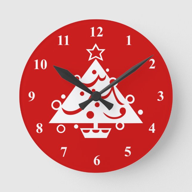 Christmas wall clock decoration (Front)