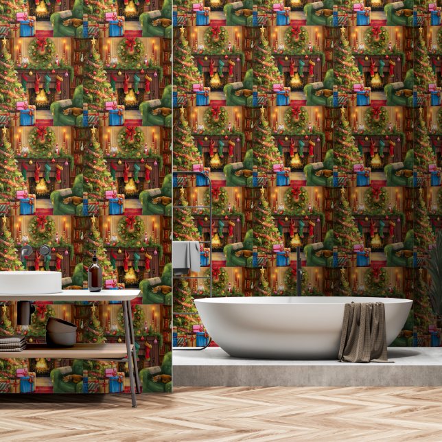 Christmas Wallpaper (Bathroom)