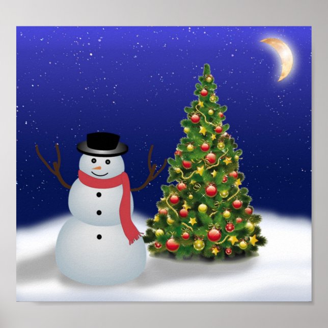 Christmas wallpaper Poster (Front)