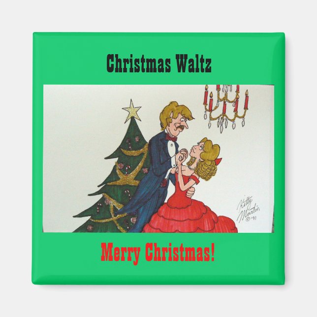 Christmas Waltz Magnet (Front)