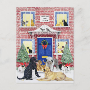 Christmas Warmth Holiday Postcard