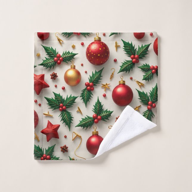Christmas Wash Cloth (Wash Cloth)