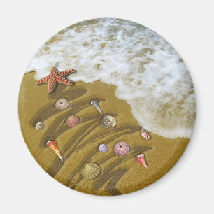 Christmas Washed Up on Shore Magnet