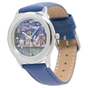 Christmas Watch Gift Happy Farm Animal Party Fun