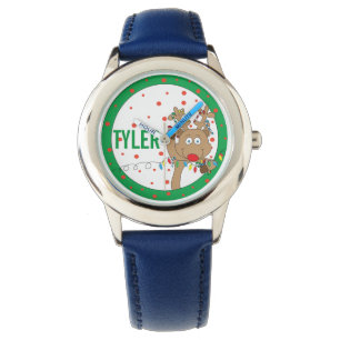 Christmas Watch Reindeer Candy Canes