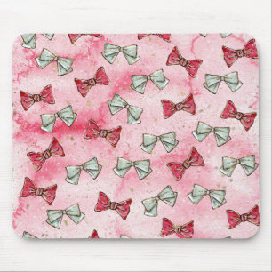 Christmas Watercolor Mouse Mat