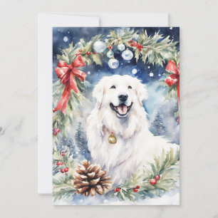 Christmas - WC Great Pyrenees Holiday Card