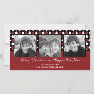 Christmas Weaves Holiday Photo Card