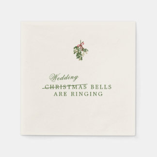 Christmas Wedding Cocktail Napkins