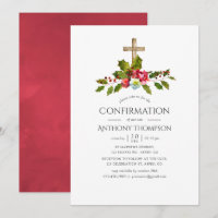 Christmas Wedding Floral Confirmation