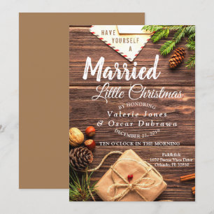 Christmas Wedding Invitation