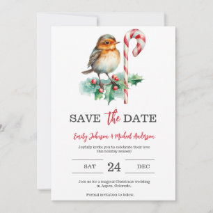 Christmas Wedding  Save The Date