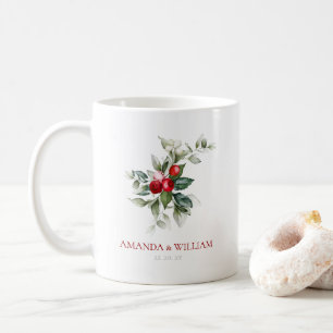 Christmas Wedding Thank You Mug