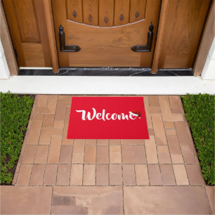 Christmas Welcome Door Mat