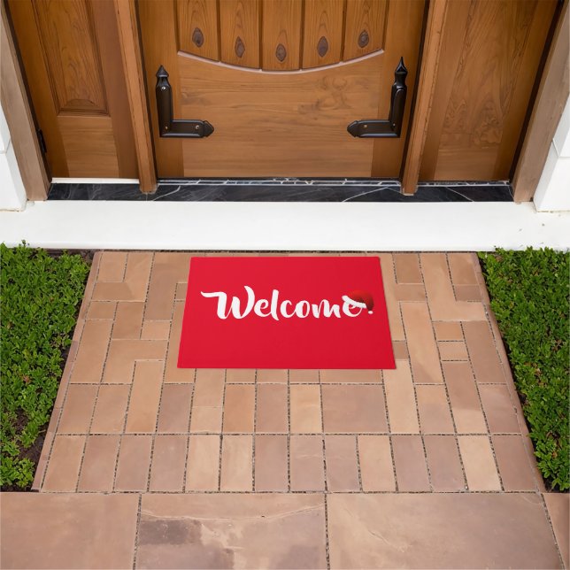 Christmas Welcome Door Mat (Outdoor)