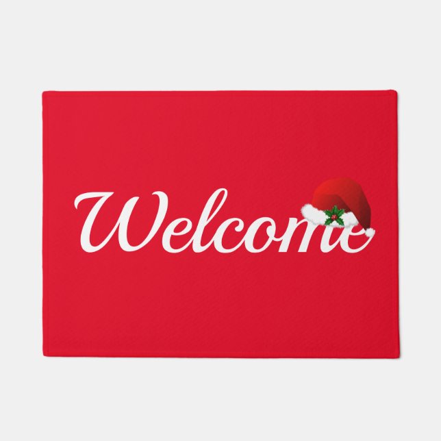 Christmas Welcome Doormat (Front)